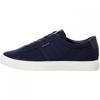 Image of Jack and Jones Miller Canvas Trainers - Navy Blazer