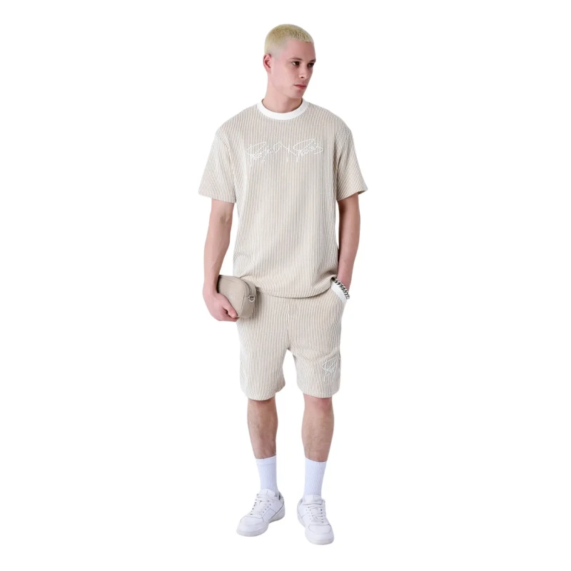 Image of Project X Paris Short Project X Paris Seersucker Marron Male XL