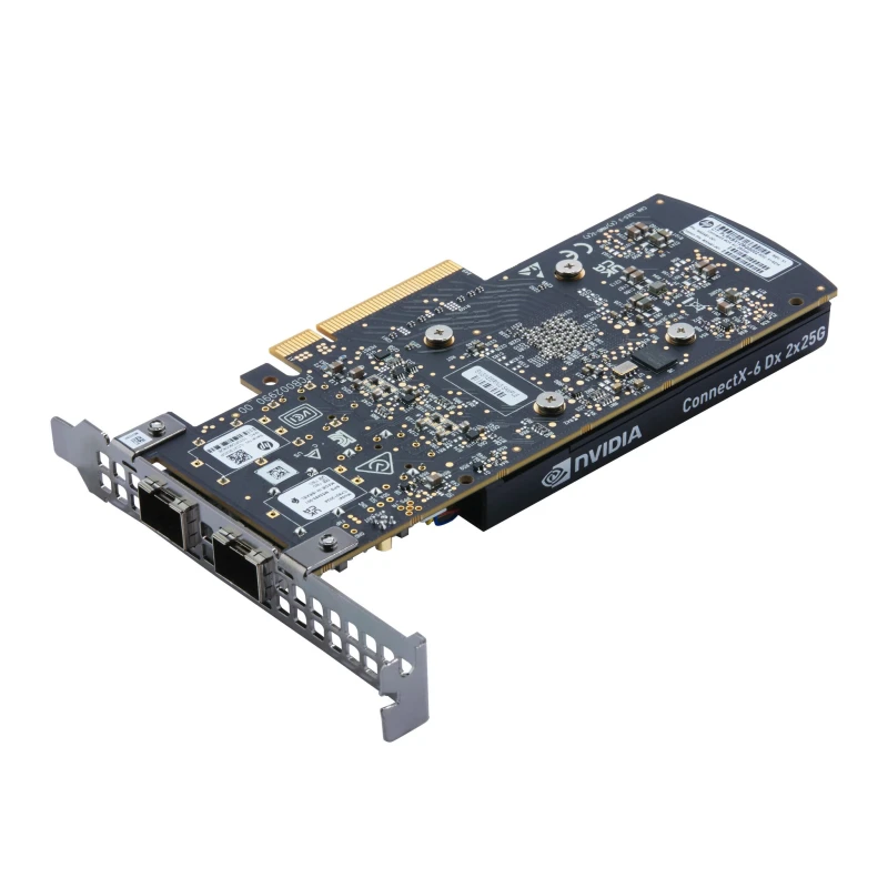 Image of HP NVIDIA Mellanox ConnectX-6 LX Dual Port 25GbE SFP28 NIC 436M8AA