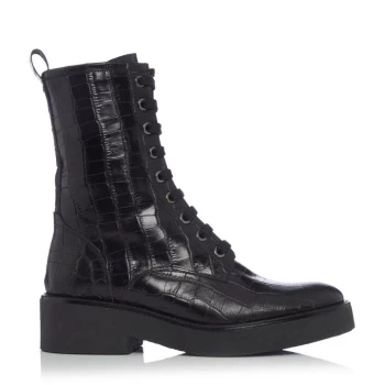 Image of Bertie Bertie Pippy Croc Boots - Black - 802