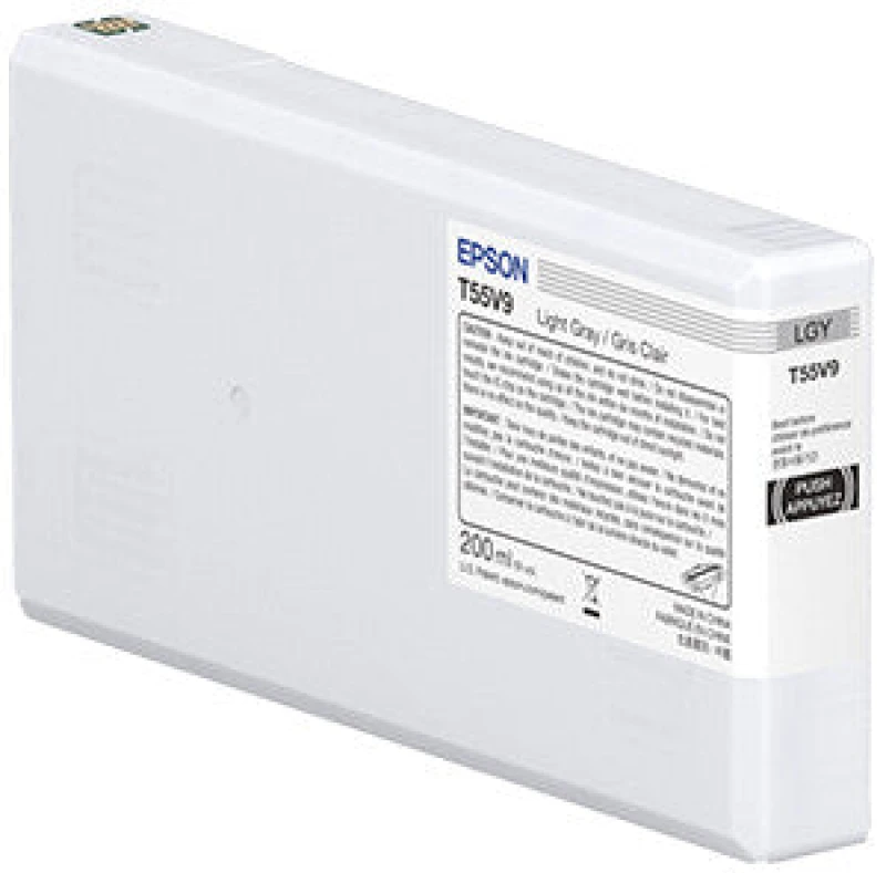 Image of Epson T55W900 LIGHT GRAY INK CARTRIDGE 200ml EXREPT55W900