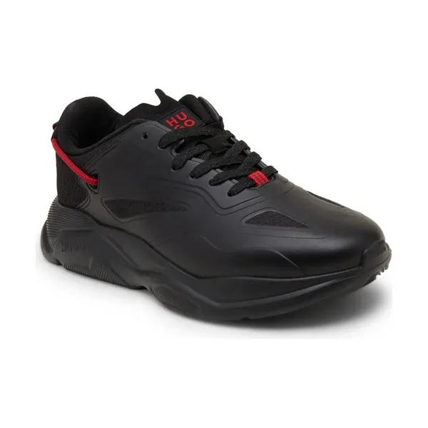 Image of Hugo Leon Running Trainers Runners 6 (40) Grey 12600076260