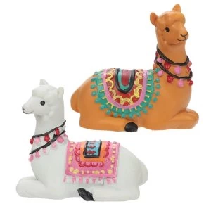 Image of Alpaca (Pack Of 4) Figurines