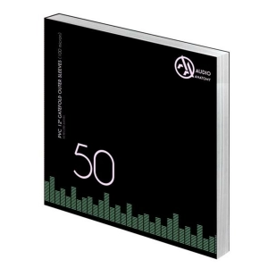 Image of 50 X 12" PVC Gatefold Outer Sleeves (100 Micron)