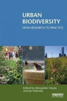 Image of Urban Biodiversity by Alessandro Ossola Book