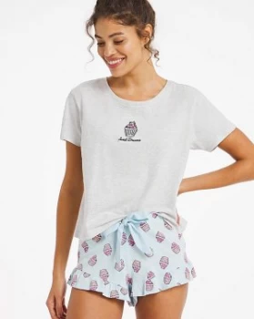 Image of Boux Avenue Sweet Dreams Shorts Set