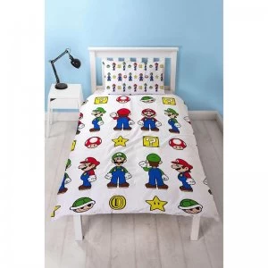 Image of Nintendo Stack Rotary Reversible Duvet Set