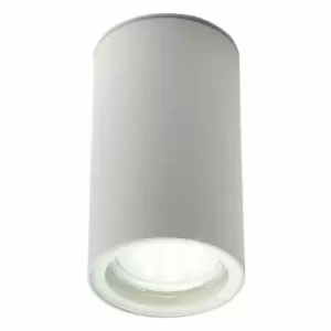Image of Zinc LETO Outdoor Porch Light Textured White