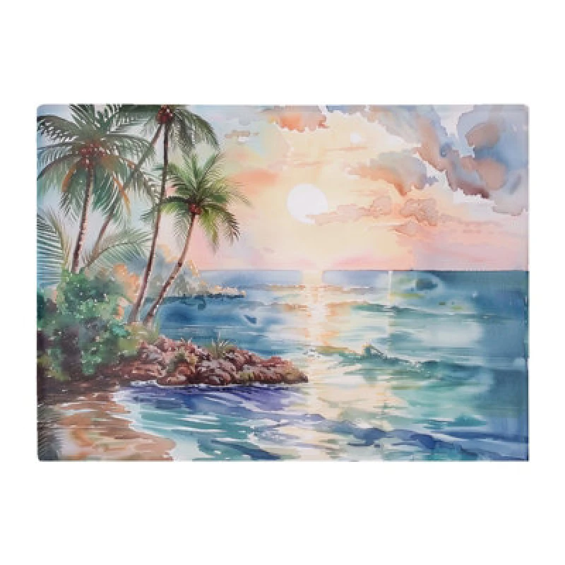 Image of Warren Reed Designer A Peaceful Beach Chopping Board
