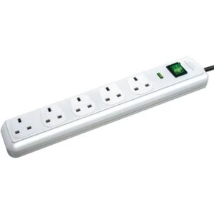 Image of Brennenstuhl Eco-Line 4.5KA 5Gang 2m Grey