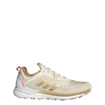 Image of adidas Terrex Agravic Flow Shoes Mens - Wonder White / Matte Gold / Cr