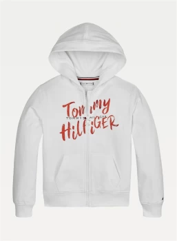 Image of TOMMY HILFIGER Sweatshirt White Cotone - Cotton
