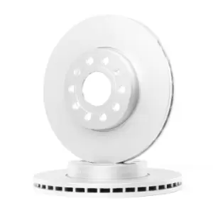 Image of A.B.S. Brake disc 17521 Brake rotor,Brake discs VW,AUDI,SKODA,Golf V Schragheck (1K1),TOURAN (1T1, 1T2),GOLF VI (5K1)