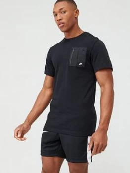Image of Nike Sportswear Short Sleeve Top - Black