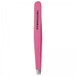 Image of Tweezerman Studio Collection Slanted Tweezers Pink