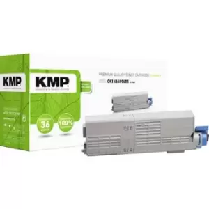 Image of KMP Toner cartridge replaced OKI 46490605 Compatible Yellow 6000 Sides O-T56X
