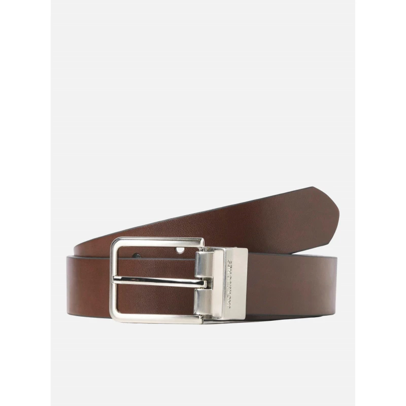 Image of Jack and Jones Garda Reversible Belt Mens Brown Stone male 95
