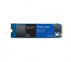 Image of Western Digital WD Blue SN550 2TB NVMe SSD Drive WDS200T2B0C
