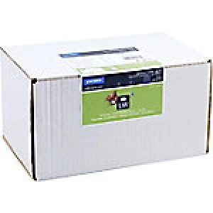 Image of DYMO LW Multi-purpose Labels 99014 Black on White 54mm x 101mm 12 Rolls of 220 Labels