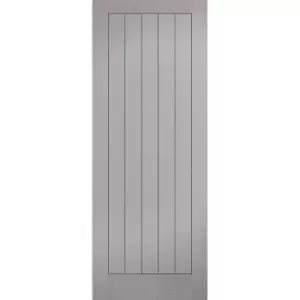 Image of LPD (W) 30" Grey Moulded Textured Vertical 5P Internal Door