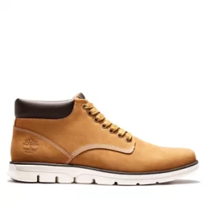Image of Timberland Bradstreet Ultra Mid Chukka For Men In Yellow, Size 6