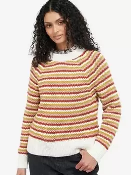 Image of Barbour Coast To Country Anglesey Knit, Multi, Size 16, Women