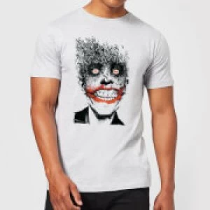 Image of DC Comics Batman Joker Face Of Bats T-Shirt - Grey - 5XL