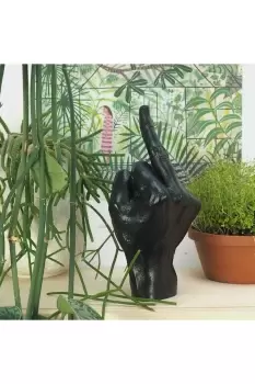 Image of The Finger Sculpture Black