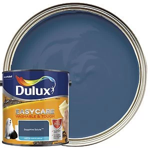 Image of Dulux Easycare Washable & Tough Sapphire Salute Matt Emulsion Paint 2.5L