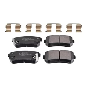 Image of Brake Pad set ADG042119 by Blue Print Rear Axle