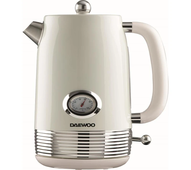 Image of Daewoo SDA2745GE Jug Kettle - Cream 5024996980363
