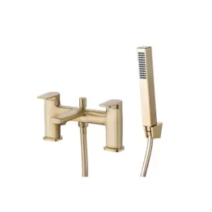 Image of Gold Bath Shower Mixer Tap - Meko