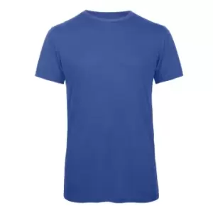 Image of B&C Mens Favourite Short Sleeve Triblend T-Shirt (M) (Heather Royal)