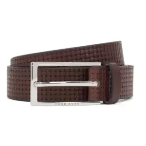 Image of Boss Boss Carmello Leather Belt Mens - Brown