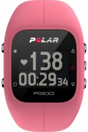 Image of Unisex Polar A300 Bluetooth Activity Tracker Pink Chronograph Watch 90054239