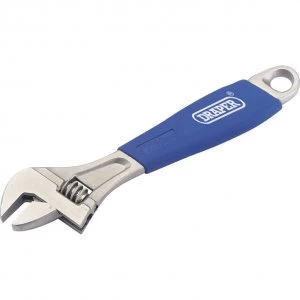 Image of Draper Adjustable Spanner Soft Grip Handle 200mm