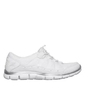 Image of Skechers Gratis Strolling Shoes Ladies - White