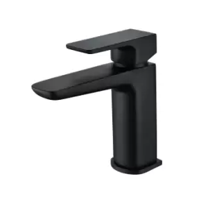 Image of Black Mono Basin Mixer Tap - Zana