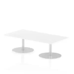 Image of Italia Poseur Table Rectangle 1600/800 Top 475 High White