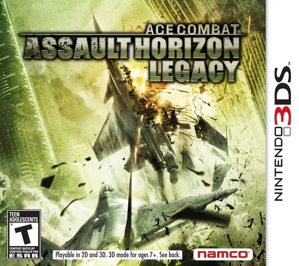 Image of Ace Combat Assault Horizon Legacy Nintendo 3DS Game