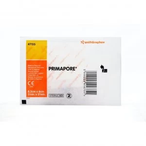 Image of Primapore Adhesive Wound Dressing Pad 8.3 x 6cm Pack of 50