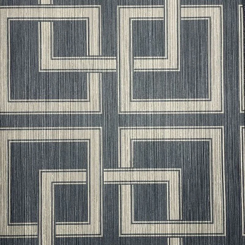 Image of BELGRAVIA DECOR Belgravia Decor - Amara Square Metallic Gold Silver Wallpaper Geometric Belgravia Textured Vinyl WL-A7383