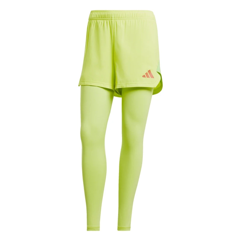 Image of adidas Womens Baselayer Legging Solar Yellow female 10 (S)