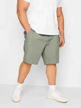 Image of BadRhino Chino Short, Green, Size 46, Men