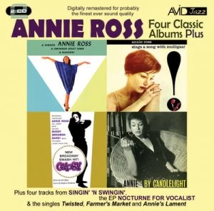 Image of Four Classic Albums Plus A Gasser/Sings a Song With Mulligan/Gypsy/Annie By Candlelight by Annie Ross CD Album