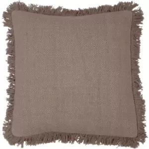 Image of Furn Sienna Cushion Cover (One Size) (Brown) - Brown