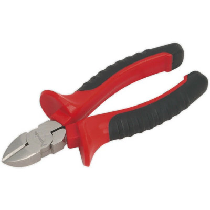 Image of Loops 160mm Side Cutter Pliers - Hardened 18mm Cutting Jaws - Drop Forged Steel Metallics