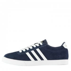 Image of adidas Courtset Womens Tennis Shoes - Navy/White