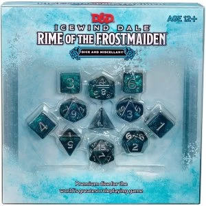 Image of Dungeons & Dragons Icewind Dale: Rime of the Frostmaiden Dice and Miscellany