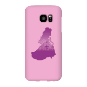 Image of Nintendo Super Mario Peach Silhouette Phone Case - Samsung S7 Edge - Snap Case - Gloss